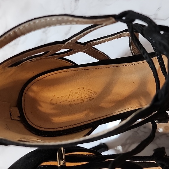 Charlotte Russe Athena black heels - Picture 5 of 6